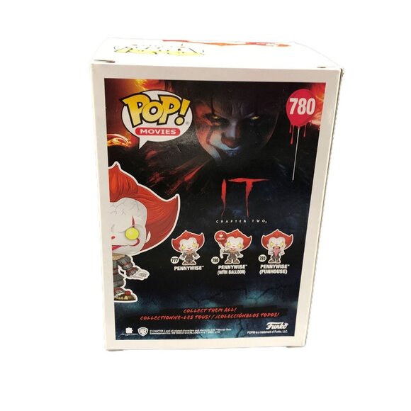 Funko Pop Movies: IT Chapter Two - Pennywise with Balloon Vinyl Figure - Picture 2 of 12